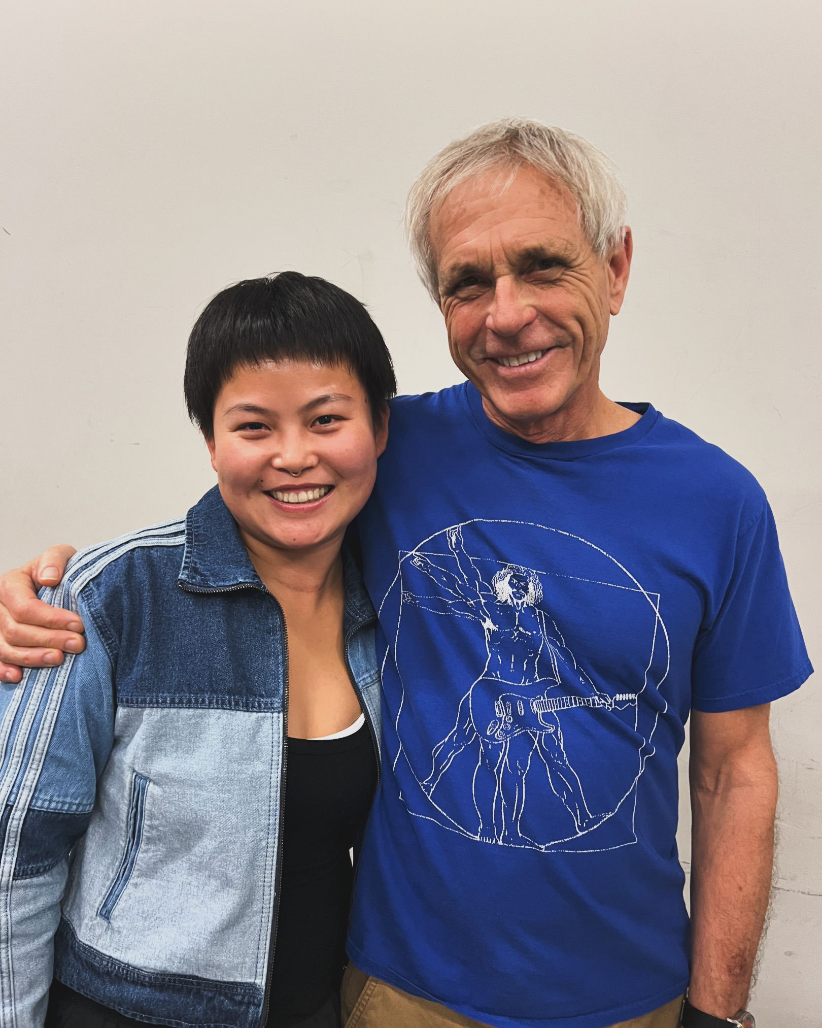 Kiki Ruan with Tom Myers, founder of Anatomy Trains